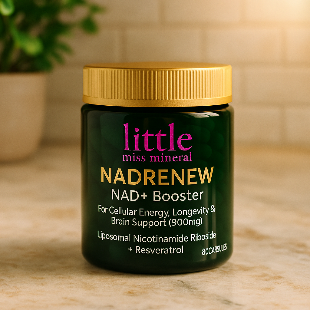 NADRenew – NAD+ Booster for Cellular Energy, Longevity & Brain Support (900mg)