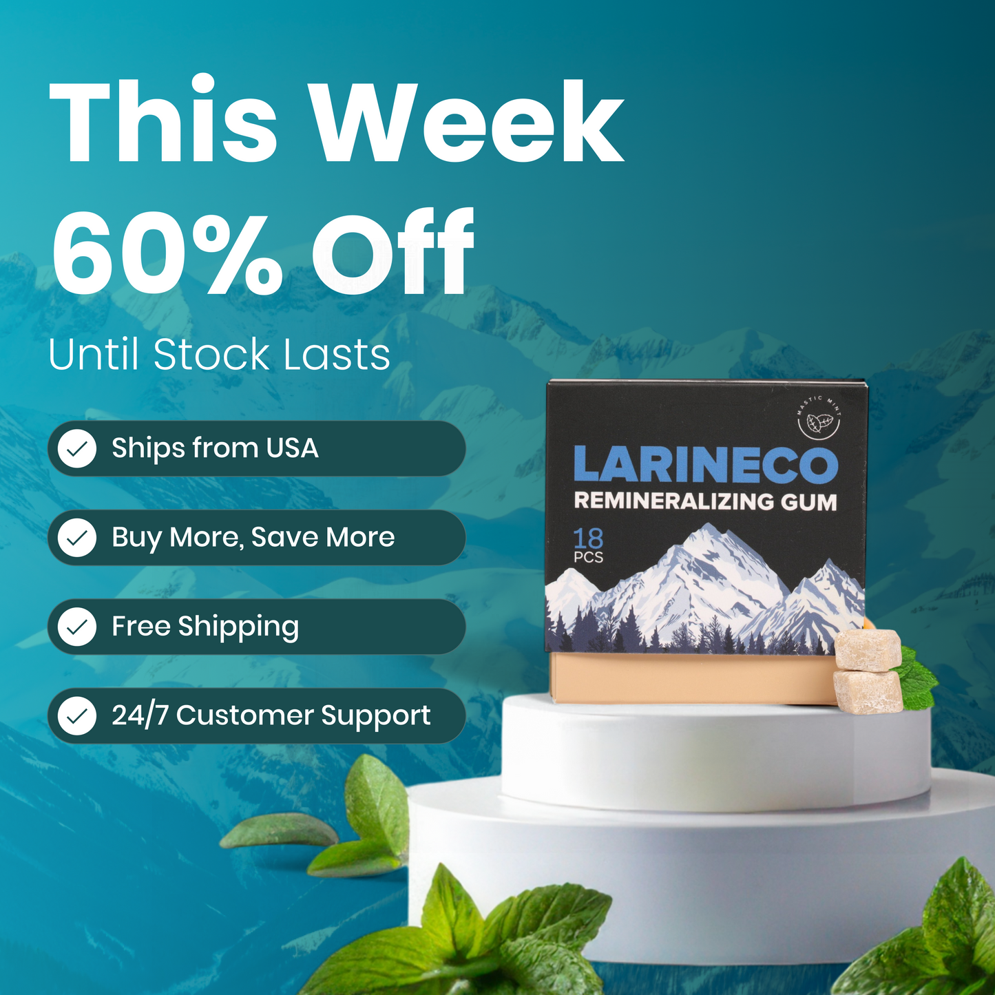 LMM Mineralizing Gum