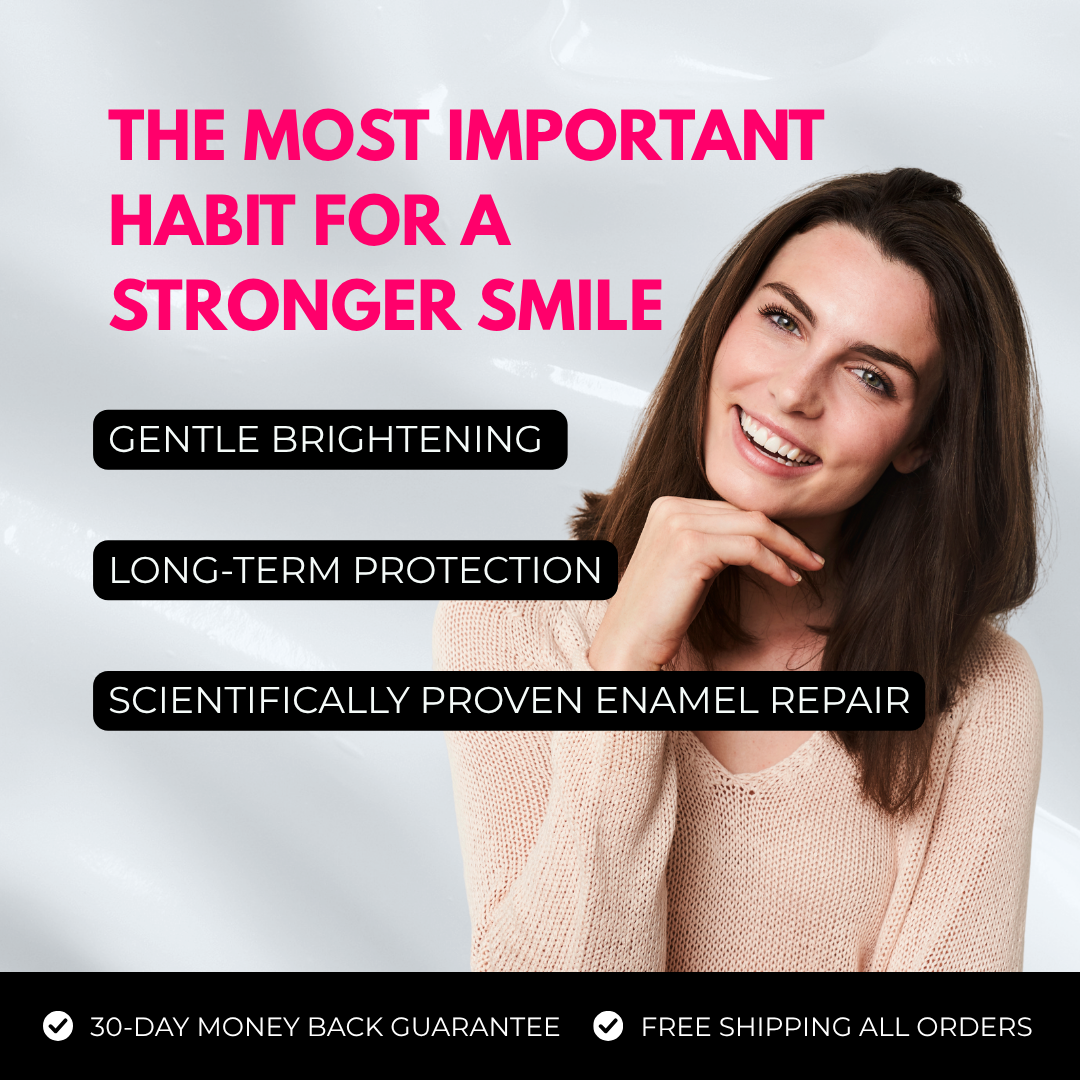 Enamel+ Nano Hydroxyapatite Toothpaste – Whitening, Stain Removal & Cavity Protection