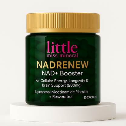 NADRenew – NAD+ Booster for Cellular Energy, Longevity & Brain Support (900mg)