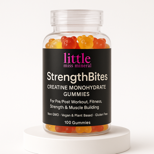 StrengthBites - Creatine Monohydrate Gummies for Pre/Post Workout, Fitness, Strength & Muscle Building